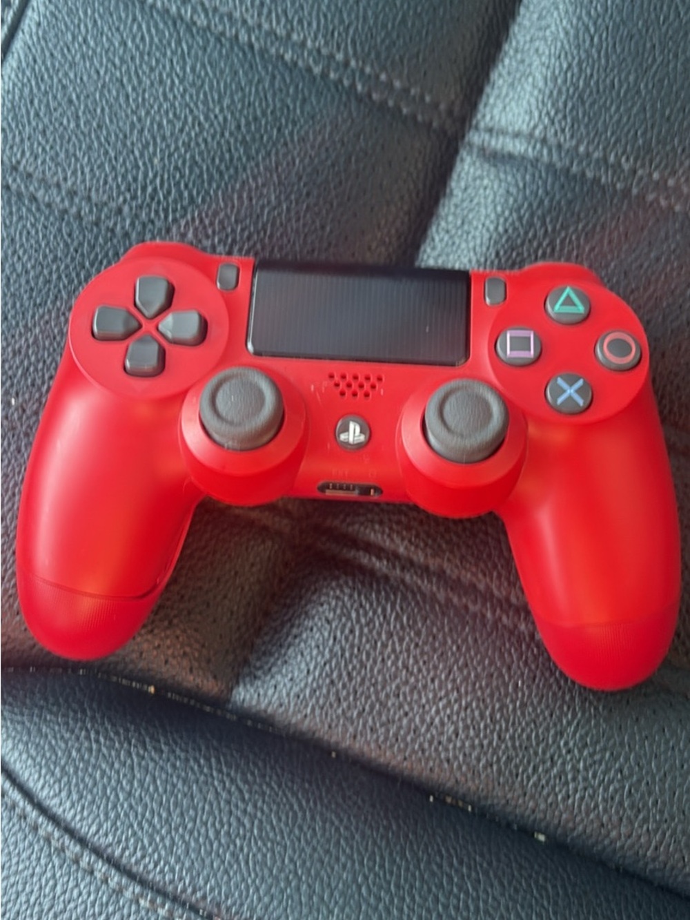 Sony DualShock 4 Wireless Controller - Red. Works great!